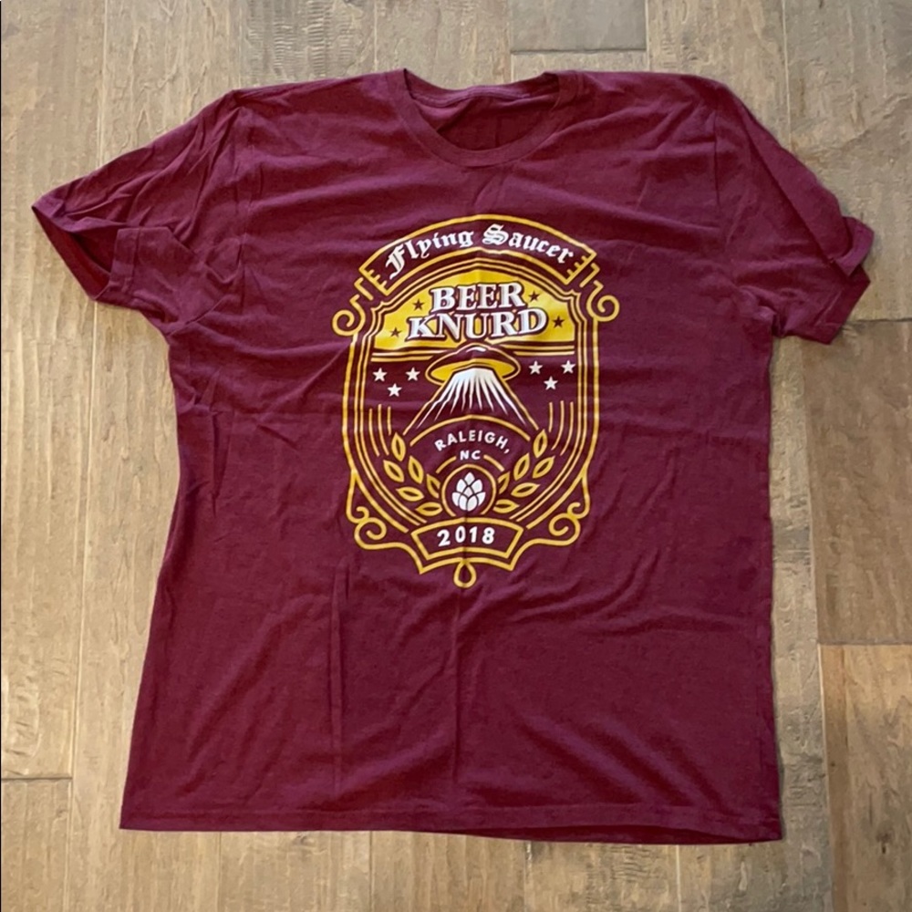 Flying Saucer Beer Nerd Tee
